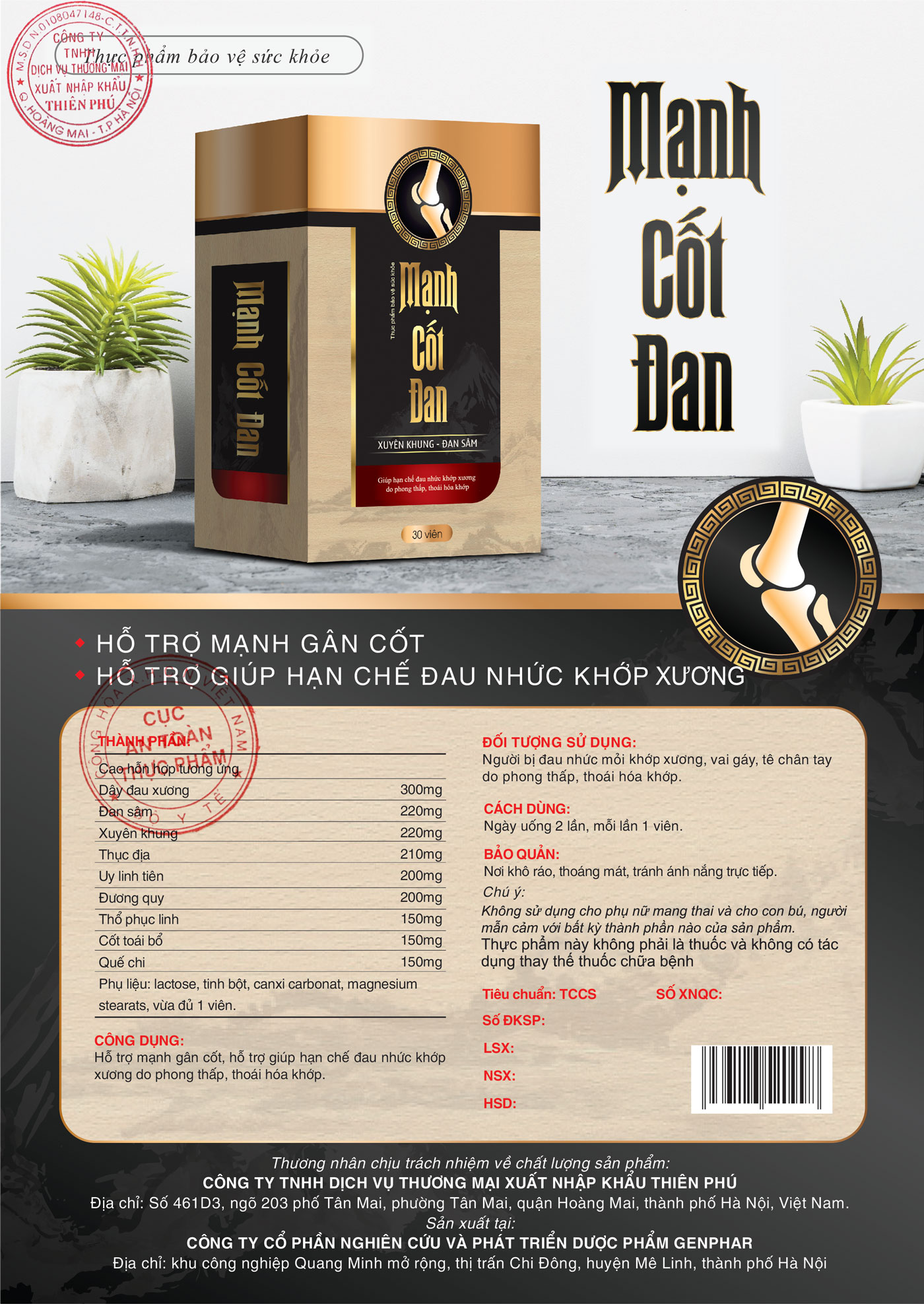 Bán buôn các loại thực phẩm chức năng hỗ trợ xương khớp cao cấp Hà Nội | Giá sỉ tốt nhất